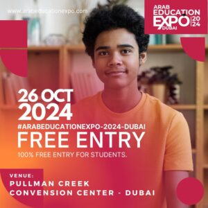 arab education expo promotion for free entry